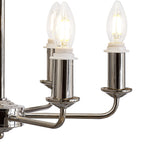 Deco - Banyan 6 Light Armed Traditional Candelabra E14 (Deco D0671) - Luminosity Designs Ltd