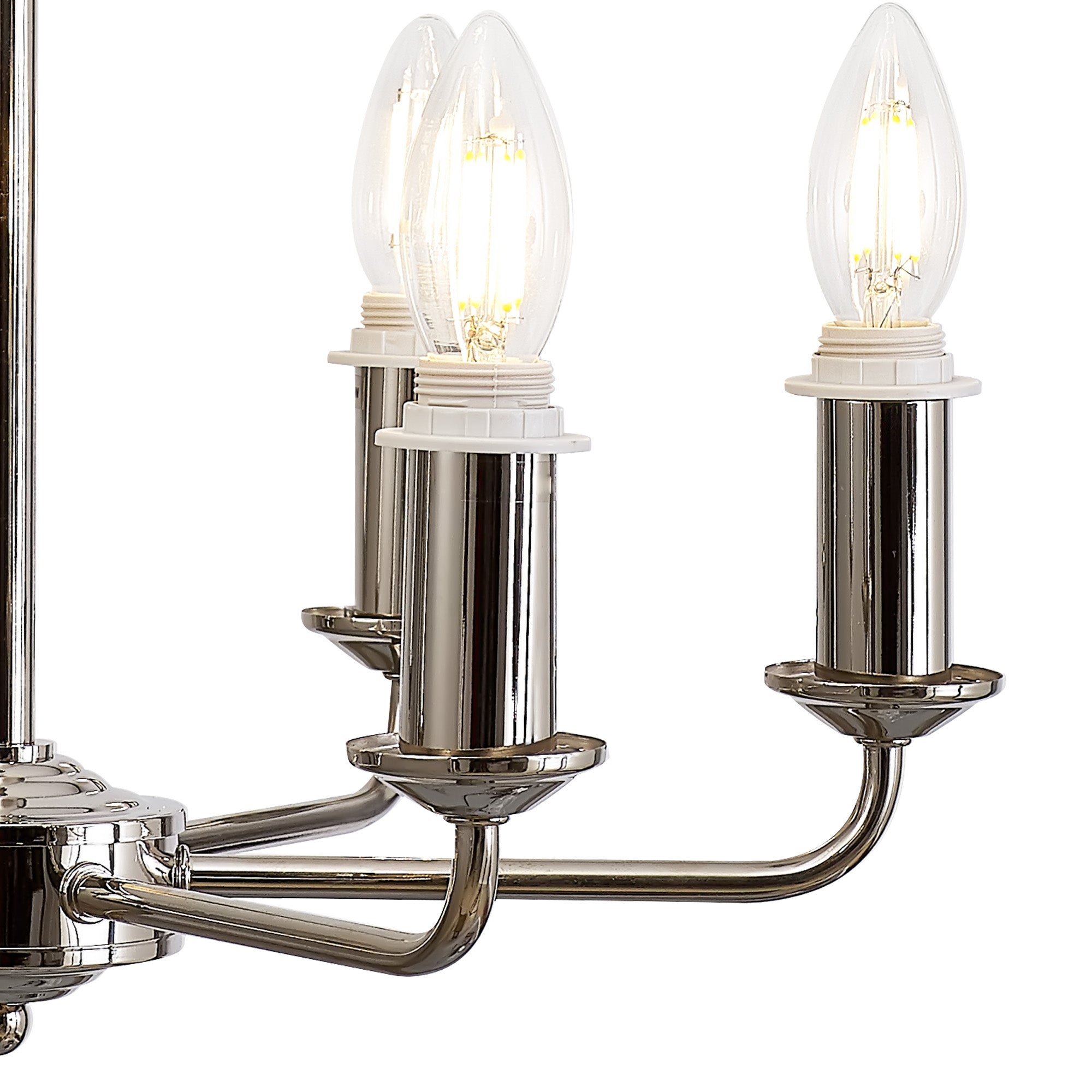 Deco - Banyan 6 Light Armed Traditional Candelabra E14 (Deco D0671) - Luminosity Designs Ltd