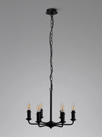 Deco - Banyan 6 Light Armed Traditional Candelabra E14 (Deco D0671) - Luminosity Designs Ltd