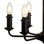 Deco - Banyan 6 Light Armed Traditional Candelabra E14 (Deco D0671) - Luminosity Designs Ltd