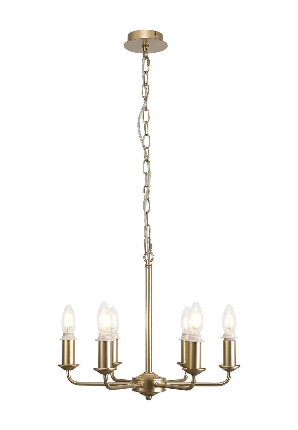 Deco - Banyan 6 Light Armed Traditional Candelabra E14 (Deco D0671) - Luminosity Designs Ltd