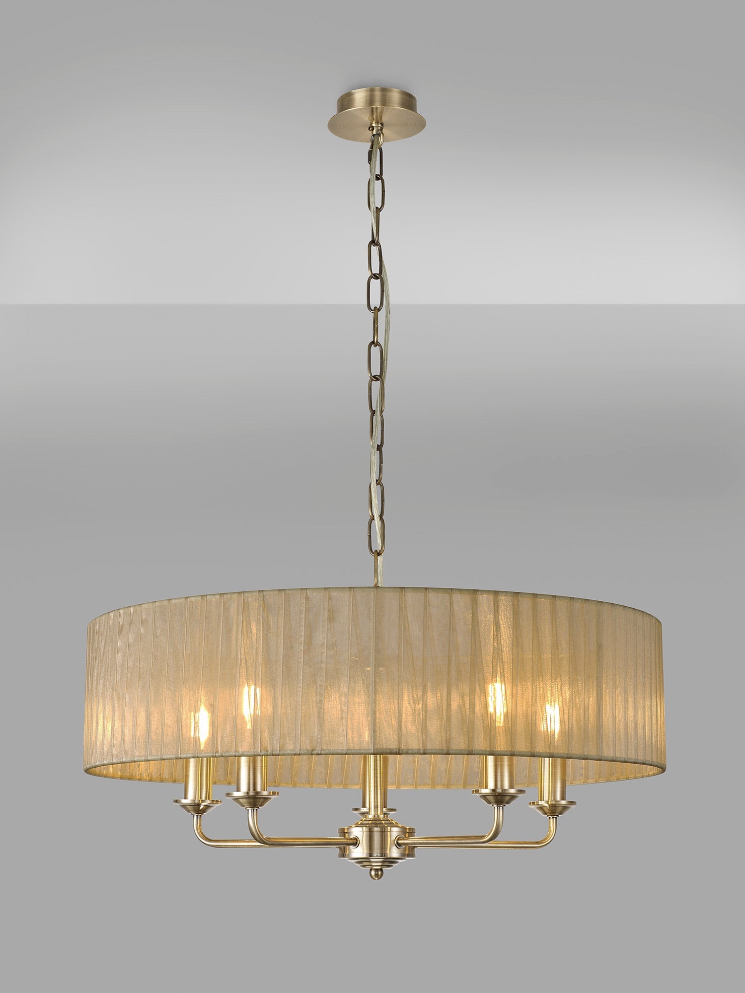 Deco - Banyan 6 Light Armed Traditional Candelabra E14 (Deco D0671) - Luminosity Designs Ltd