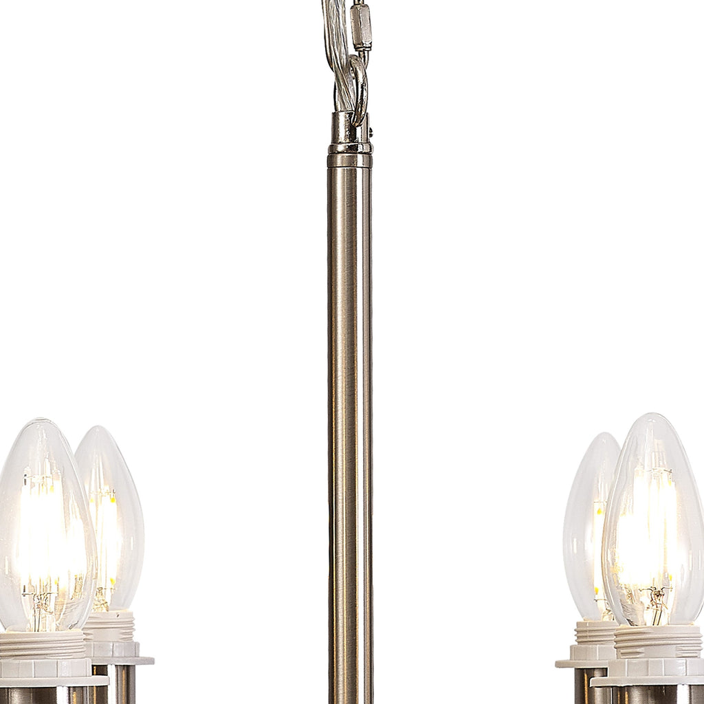 Deco - Banyan 6 Light Armed Traditional Candelabra E14 (Deco D0671) - Luminosity Designs Ltd