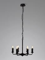 Deco - Banyan 6 Light Armed Traditional Candelabra E14 (Deco D0671) - Luminosity Designs Ltd