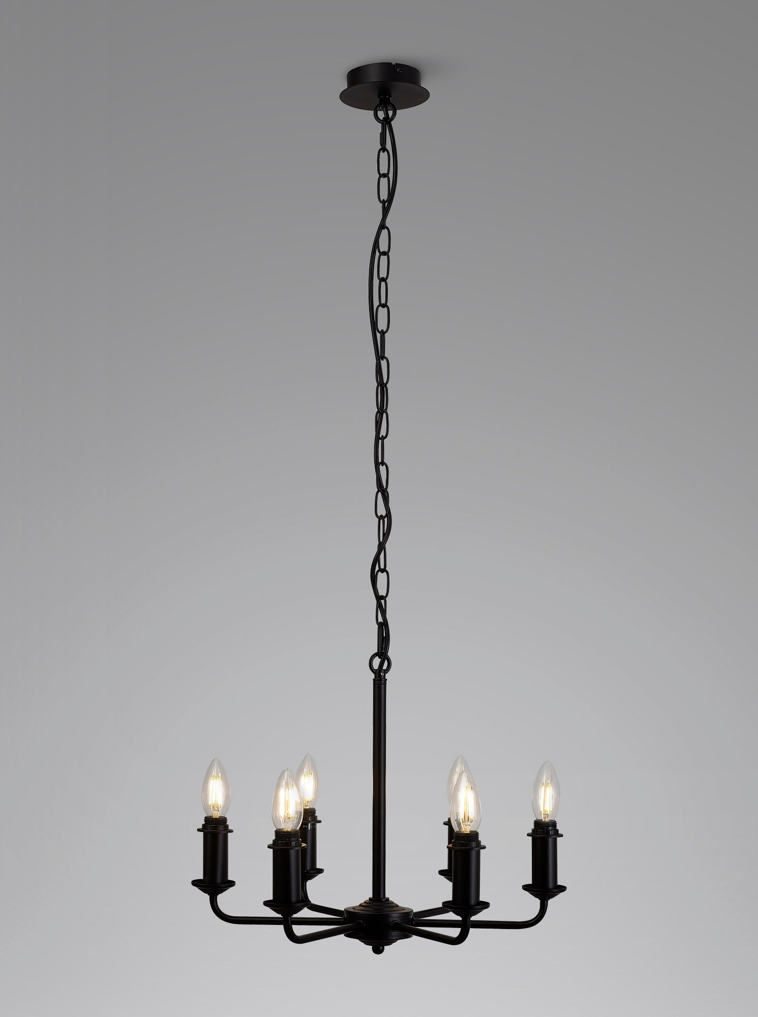 Deco - Banyan 6 Light Armed Traditional Candelabra E14 (Deco D0671) - Luminosity Designs Ltd