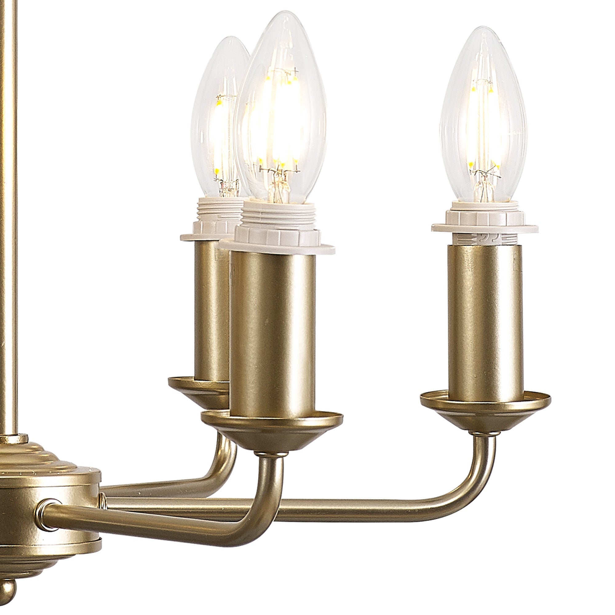 Deco - Banyan 6 Light Armed Traditional Candelabra E14 (Deco D0671) - Luminosity Designs Ltd