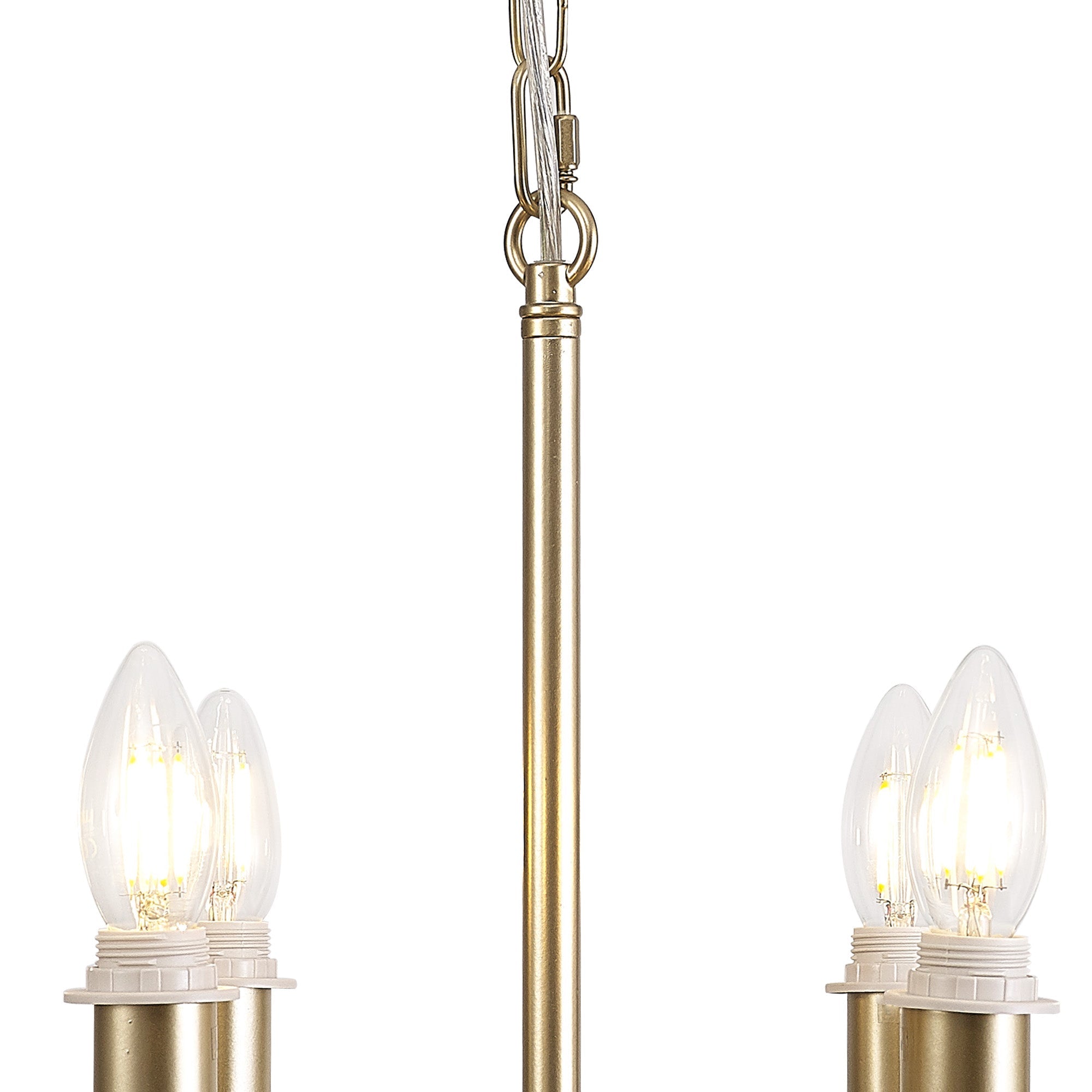 Deco - Banyan 6 Light Armed Traditional Candelabra E14 (Deco D0671) - Luminosity Designs Ltd