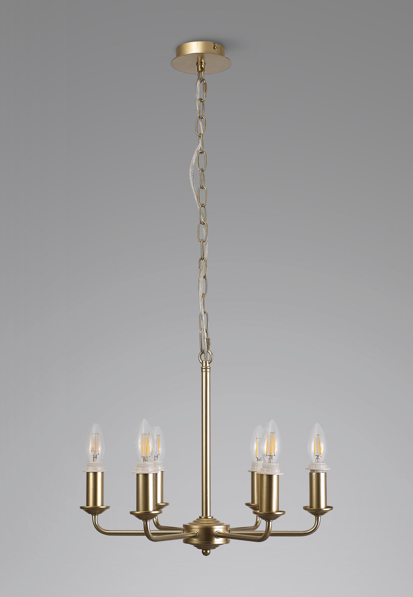 Deco - Banyan 6 Light Armed Traditional Candelabra E14 (Deco D0671) - Luminosity Designs Ltd