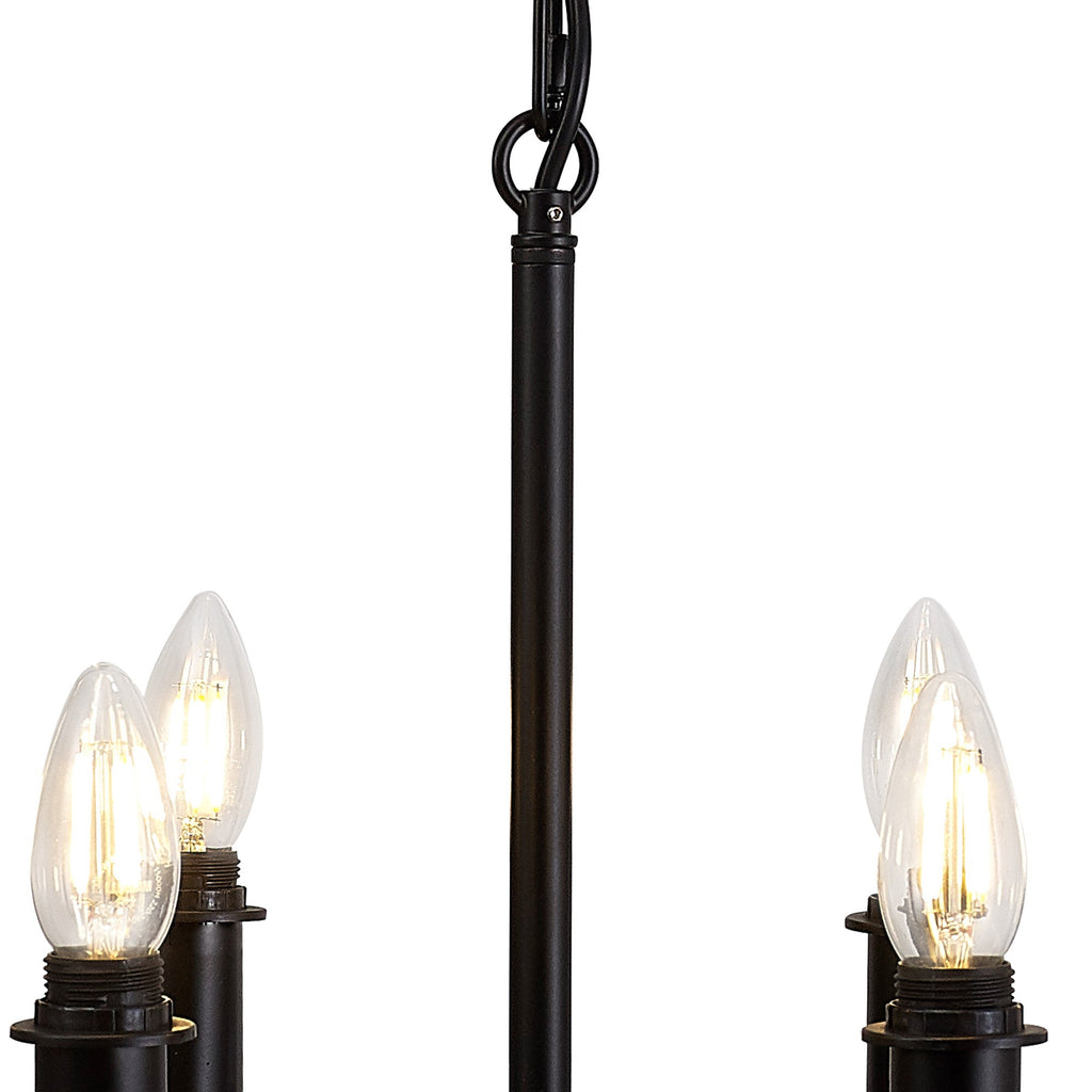 Deco - Banyan 6 Light Armed Traditional Candelabra E14 (Deco D0671) - Luminosity Designs Ltd