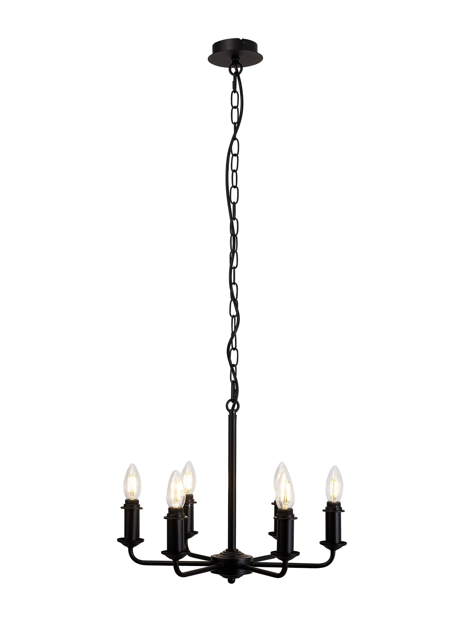 Deco - Banyan 6 Light Armed Traditional Candelabra E14 (Deco D0671) - Luminosity Designs Ltd