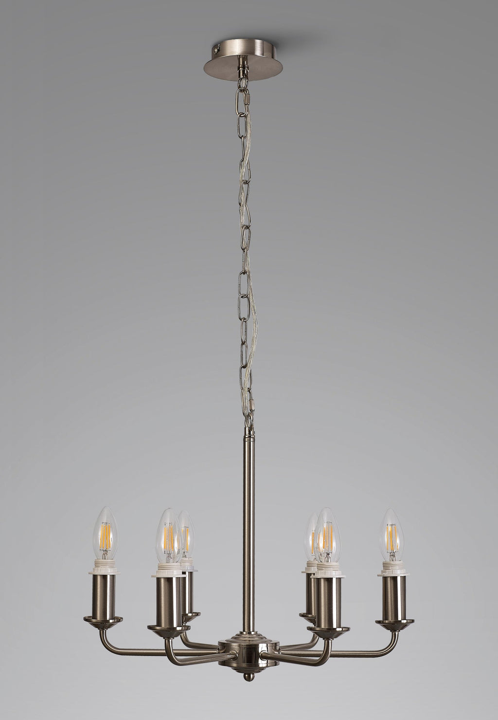 Deco - Banyan 6 Light Armed Traditional Candelabra E14 (Deco D0671) - Luminosity Designs Ltd