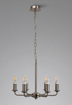 Deco - Banyan 6 Light Armed Traditional Candelabra E14 (Deco D0671) - Luminosity Designs Ltd