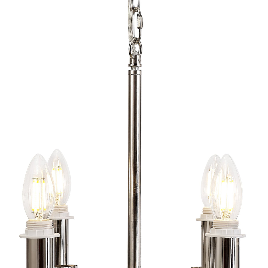 Deco - Banyan 6 Light Armed Traditional Candelabra E14 (Deco D0671) - Luminosity Designs Ltd
