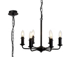 Deco - Banyan 6 Light Armed Traditional Candelabra E14 (Deco D0671) - Luminosity Designs Ltd