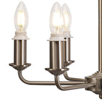 Deco - Banyan 6 Light Armed Traditional Candelabra E14 (Deco D0671) - Luminosity Designs Ltd