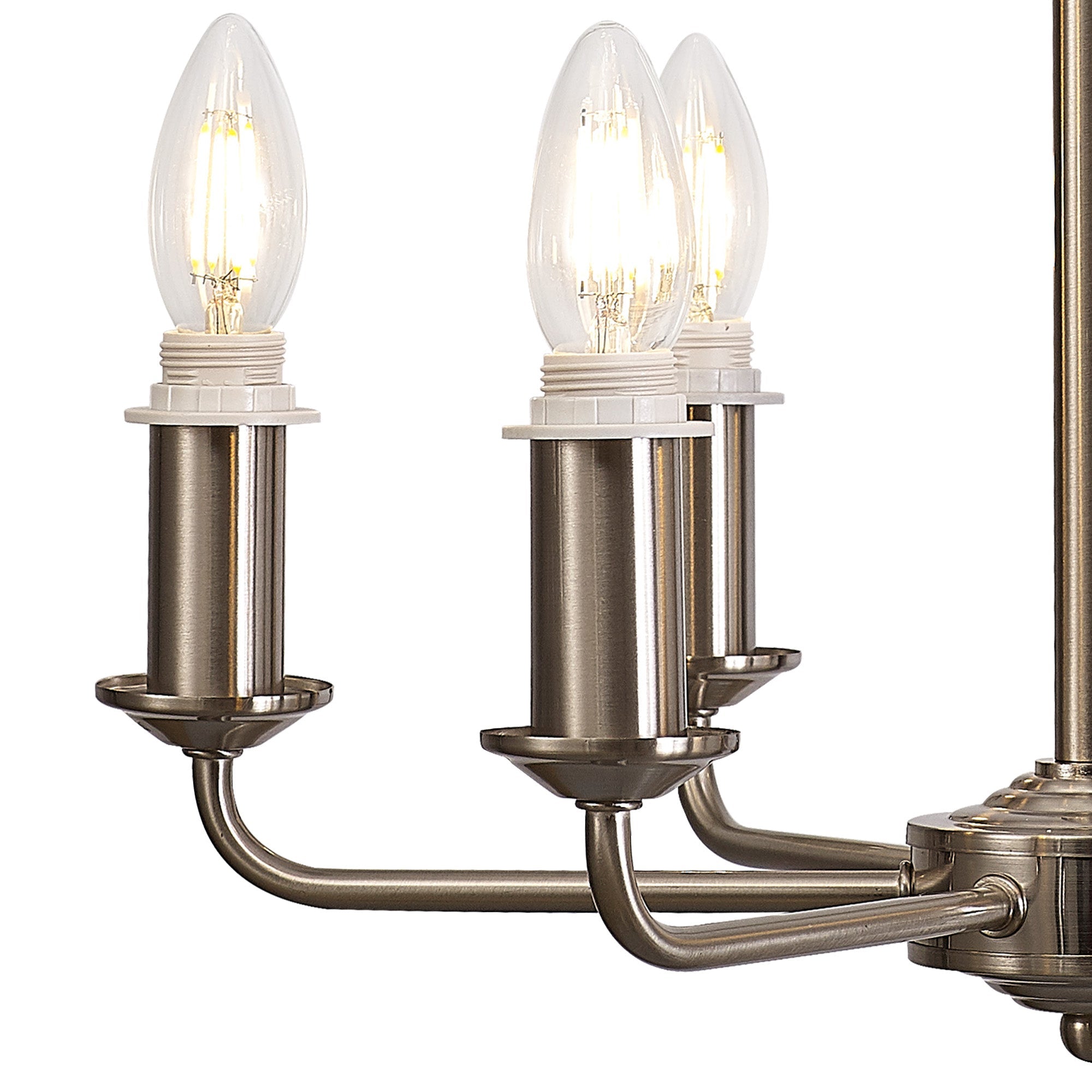Deco - Banyan 6 Light Armed Traditional Candelabra E14 (Deco D0671) - Luminosity Designs Ltd