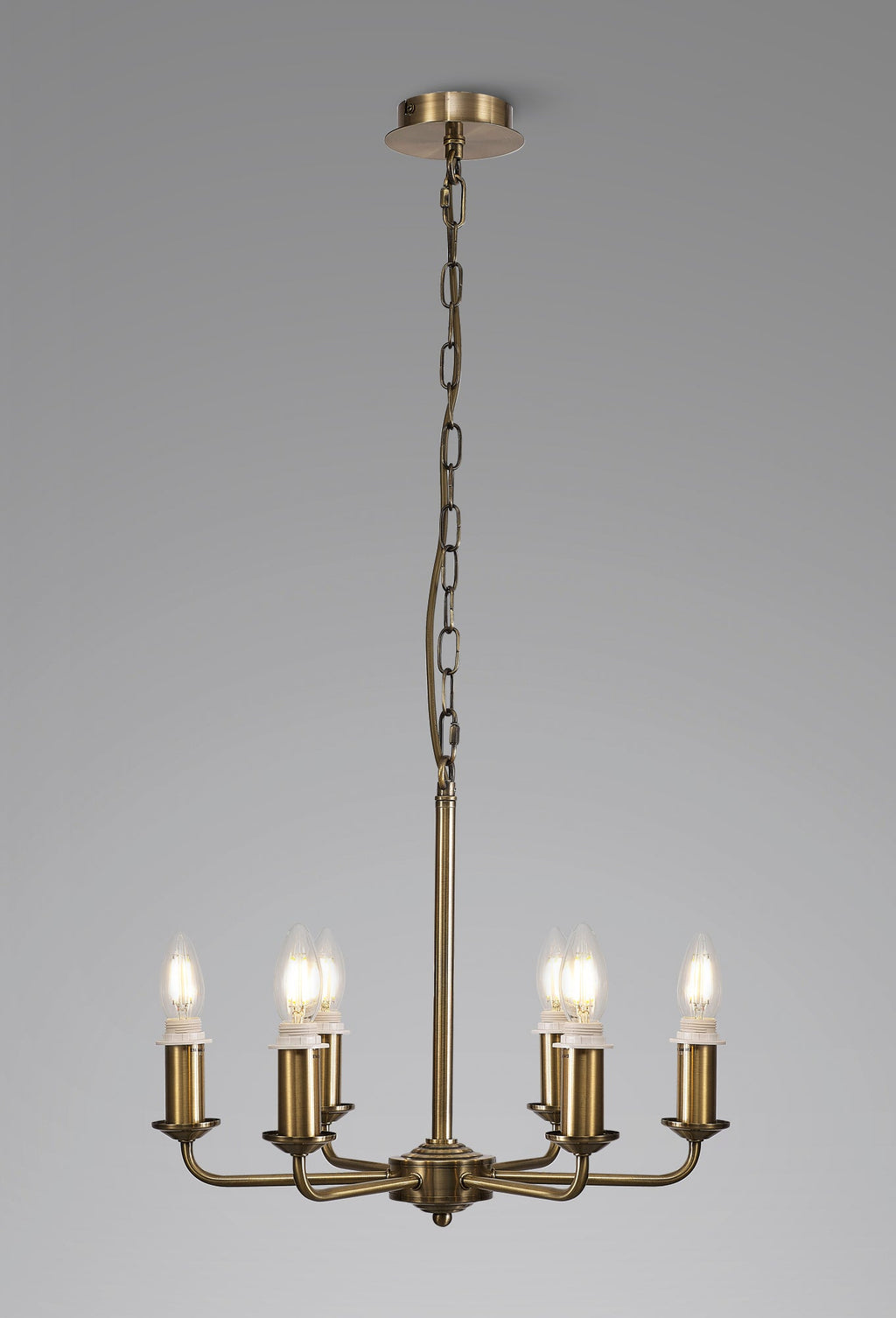 Deco - Banyan 6 Light Armed Traditional Candelabra E14 (Deco D0671) - Luminosity Designs Ltd