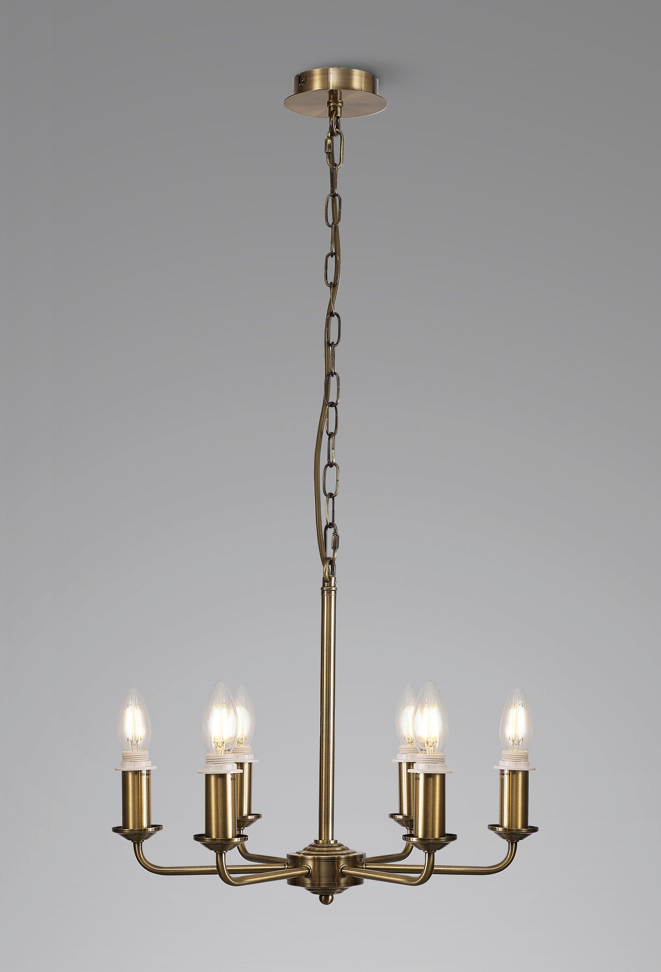Deco - Banyan 6 Light Armed Traditional Candelabra E14 (Deco D0671) - Luminosity Designs Ltd