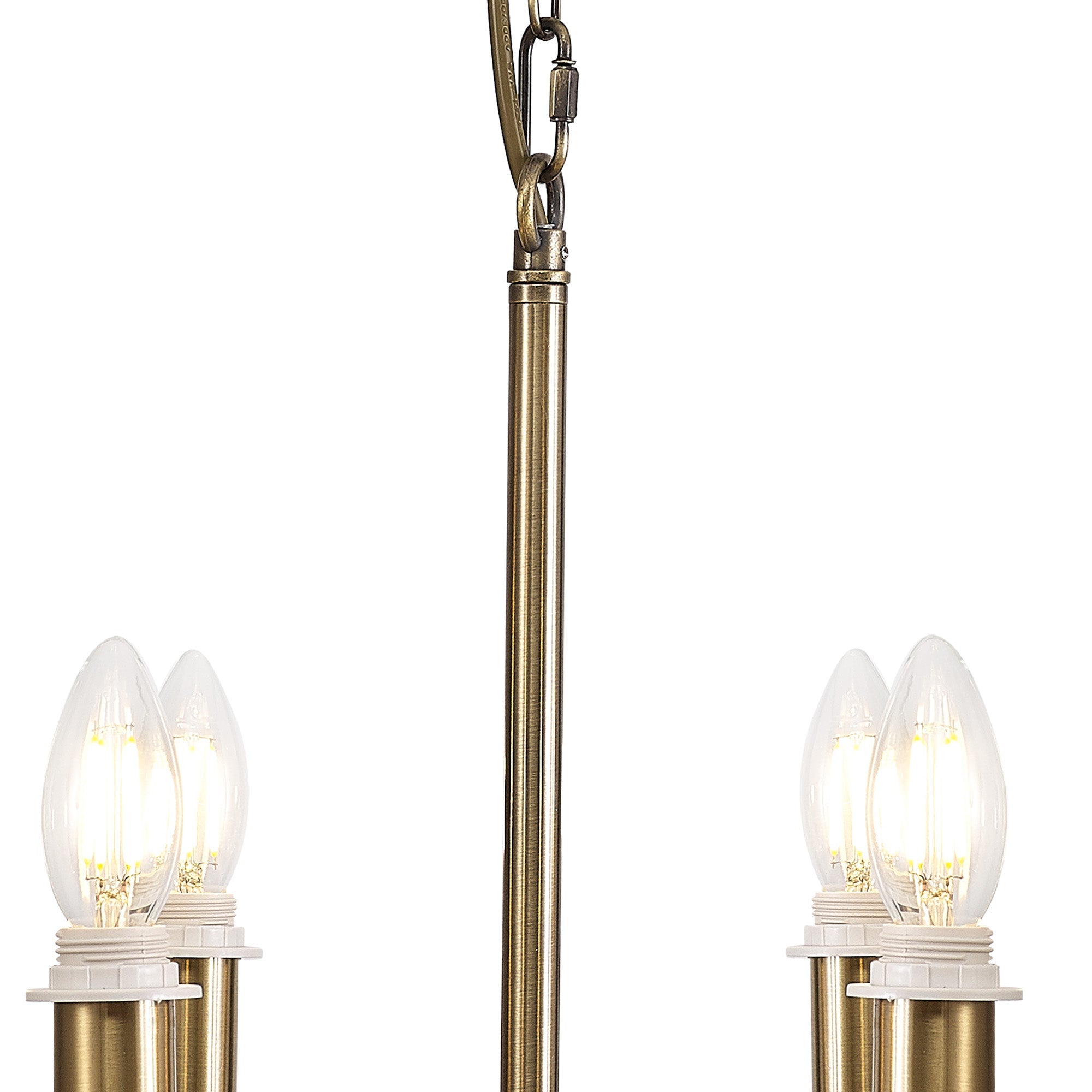 Deco - Banyan 6 Light Armed Traditional Candelabra E14 (Deco D0671) - Luminosity Designs Ltd
