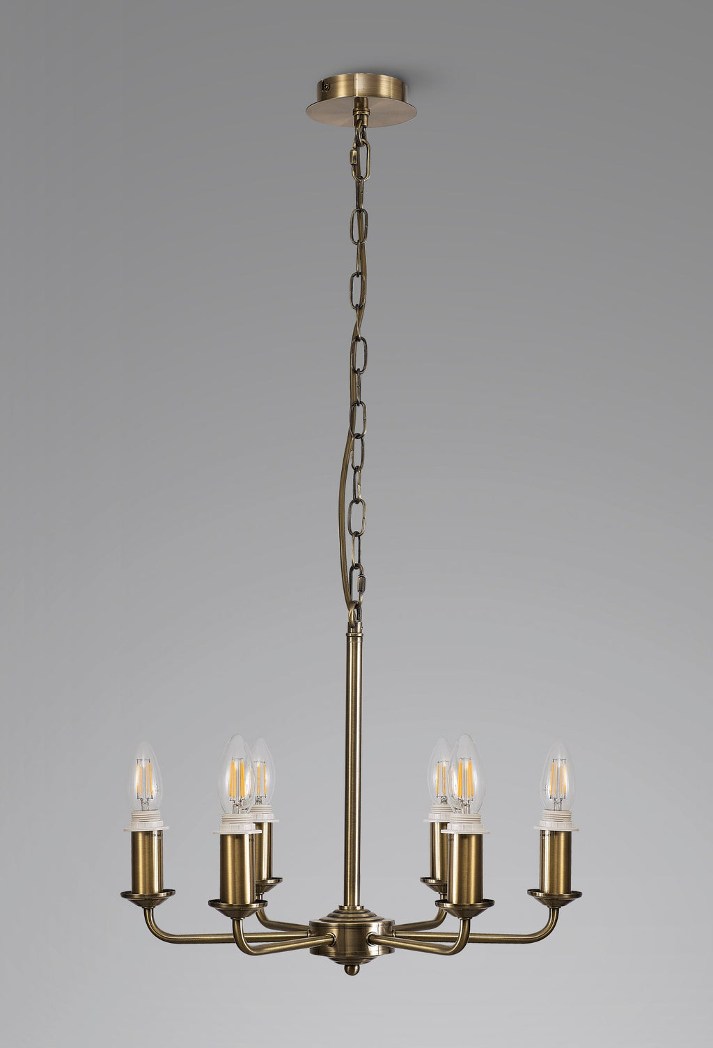 Deco - Banyan 6 Light Armed Traditional Candelabra E14 (Deco D0671) - Luminosity Designs Ltd