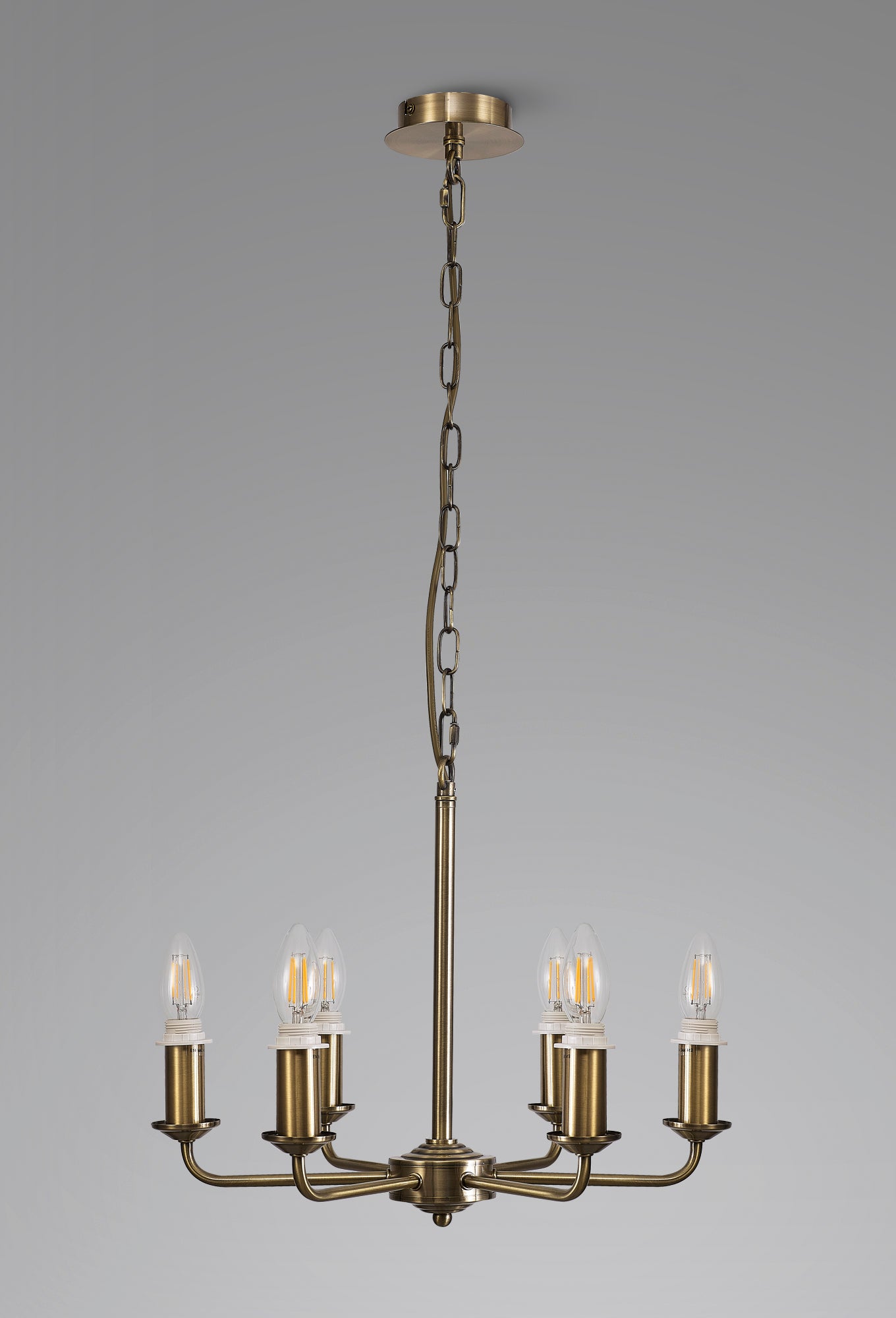 Deco - Banyan 6 Light Armed Traditional Candelabra E14 (Deco D0671) - Luminosity Designs Ltd