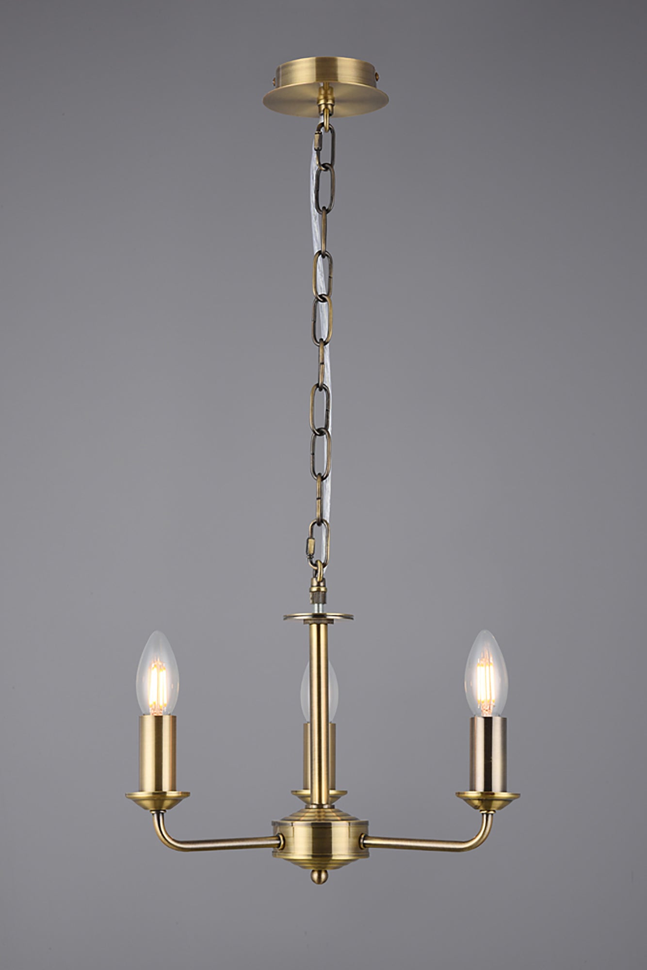 Banyan 3 Light E14 Candleabra NOT inc Shade  (Deco D0354)