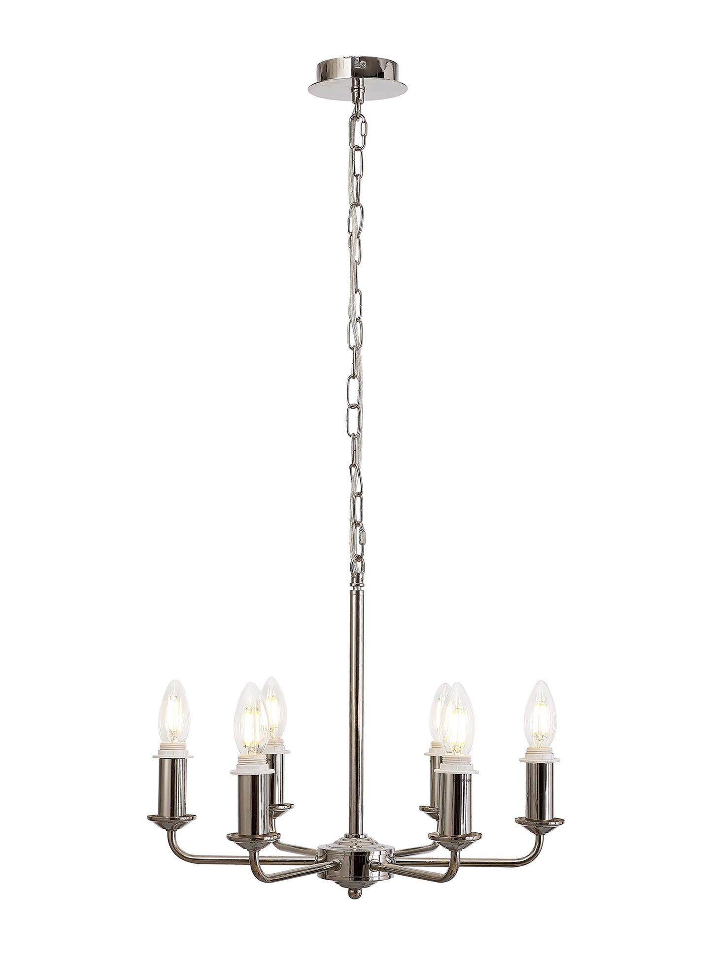 Banyan 6 Light Armed Traditional Candelabra E14   (Deco D0671)