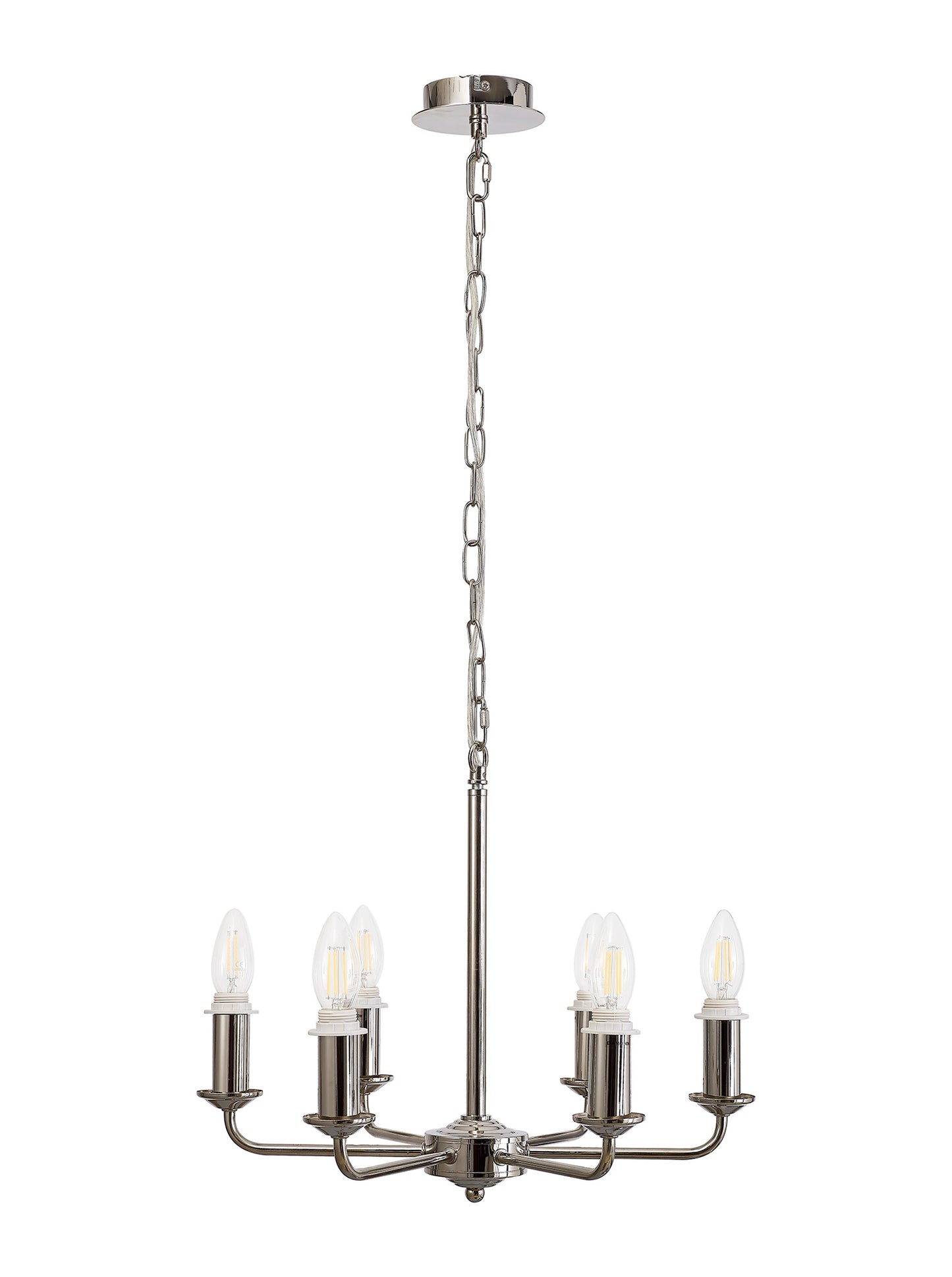 Banyan 6 Light Armed Traditional Candelabra E14   (Deco D0671)