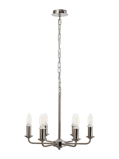 Banyan 6 Light Armed Traditional Candelabra E14   (Deco D0671)