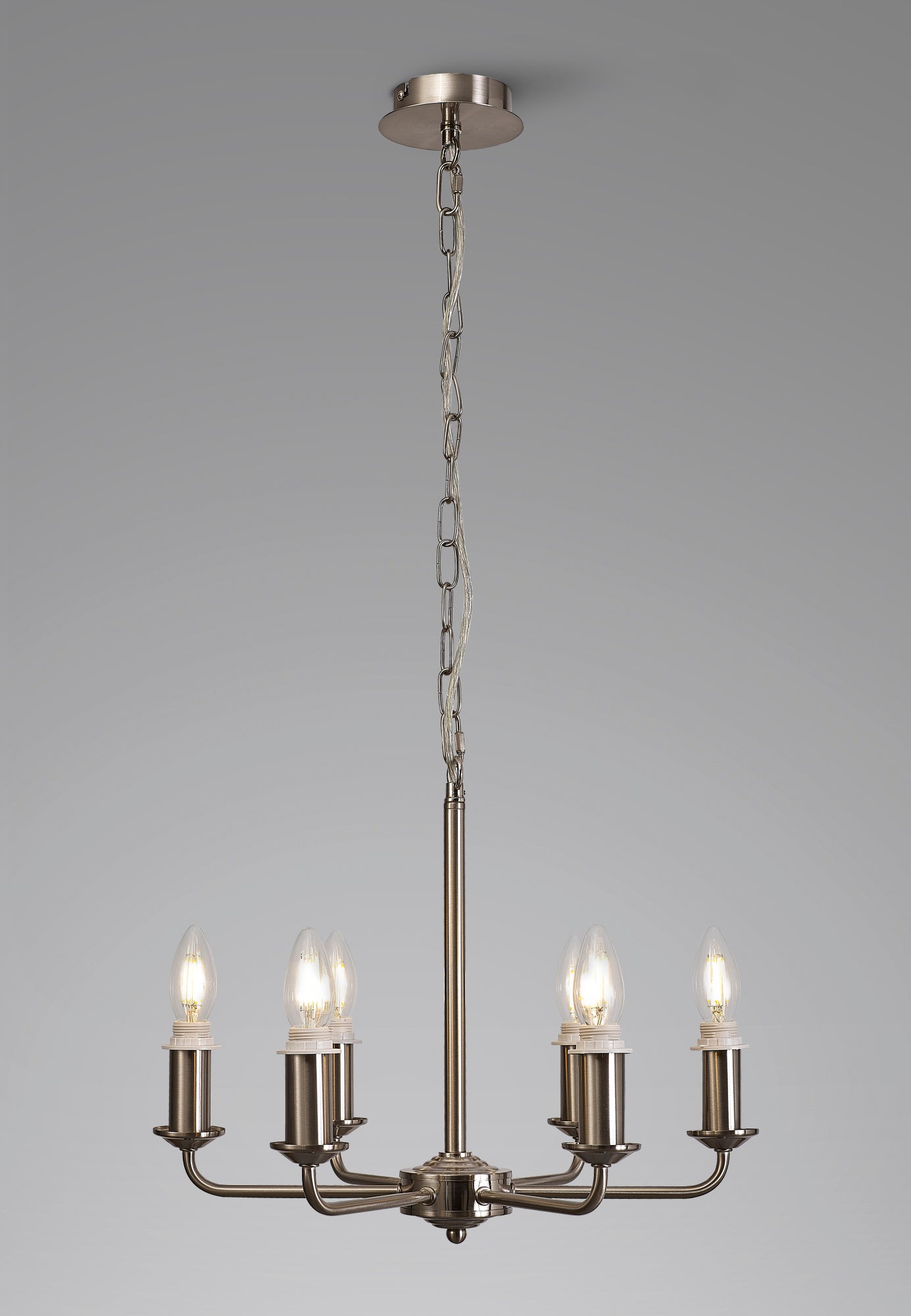 Banyan 6 Light Armed Traditional Candelabra E14   (Deco D0671)