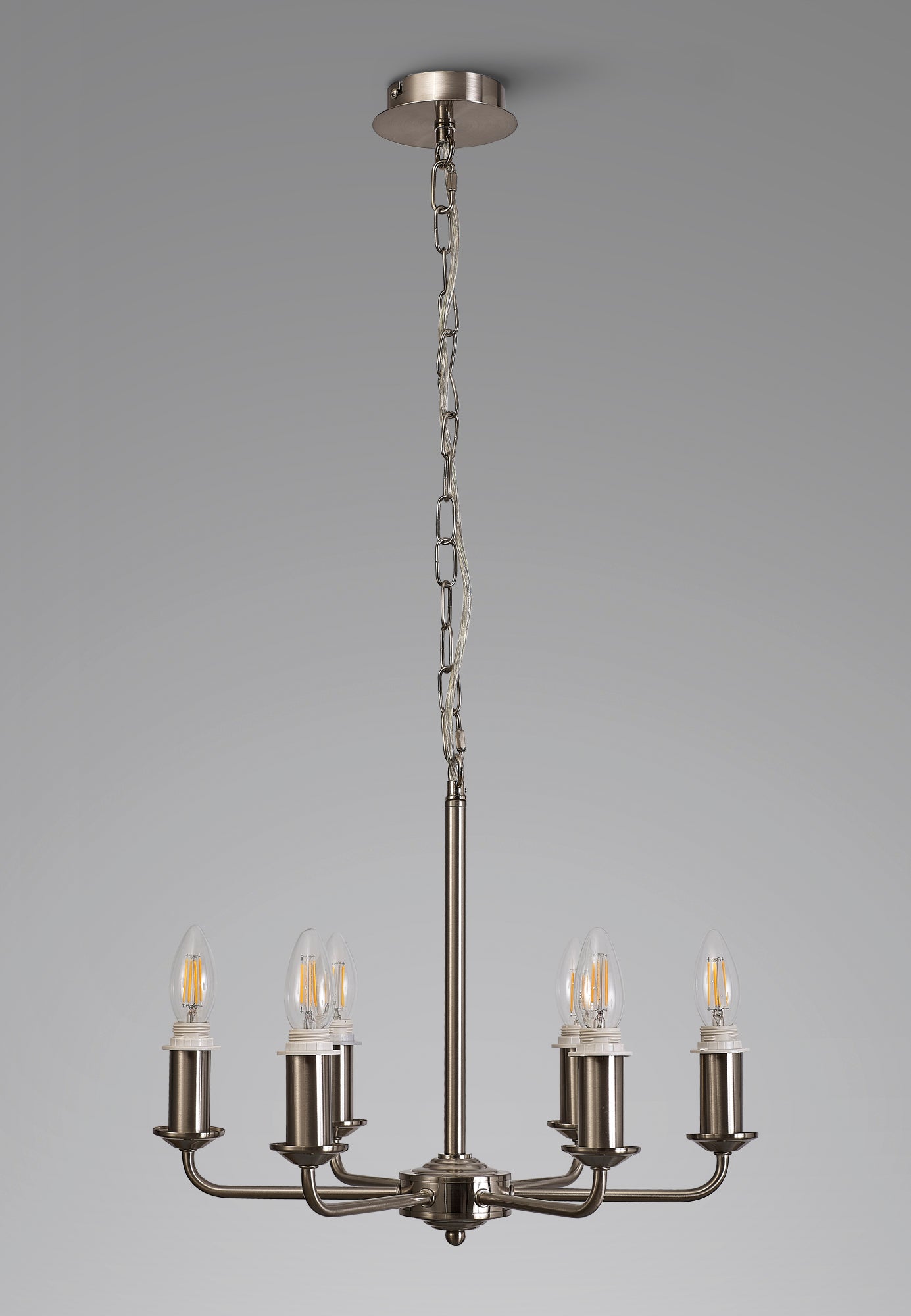 Banyan 6 Light Armed Traditional Candelabra E14   (Deco D0671)