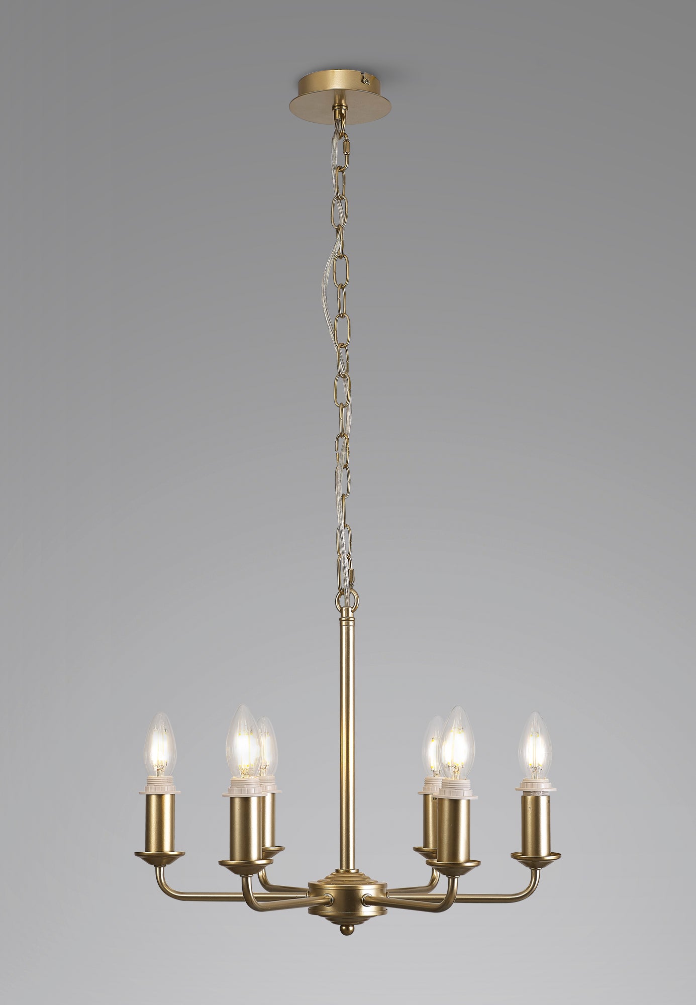 Banyan 6 Light Armed Traditional Candelabra E14   (Deco D0671)