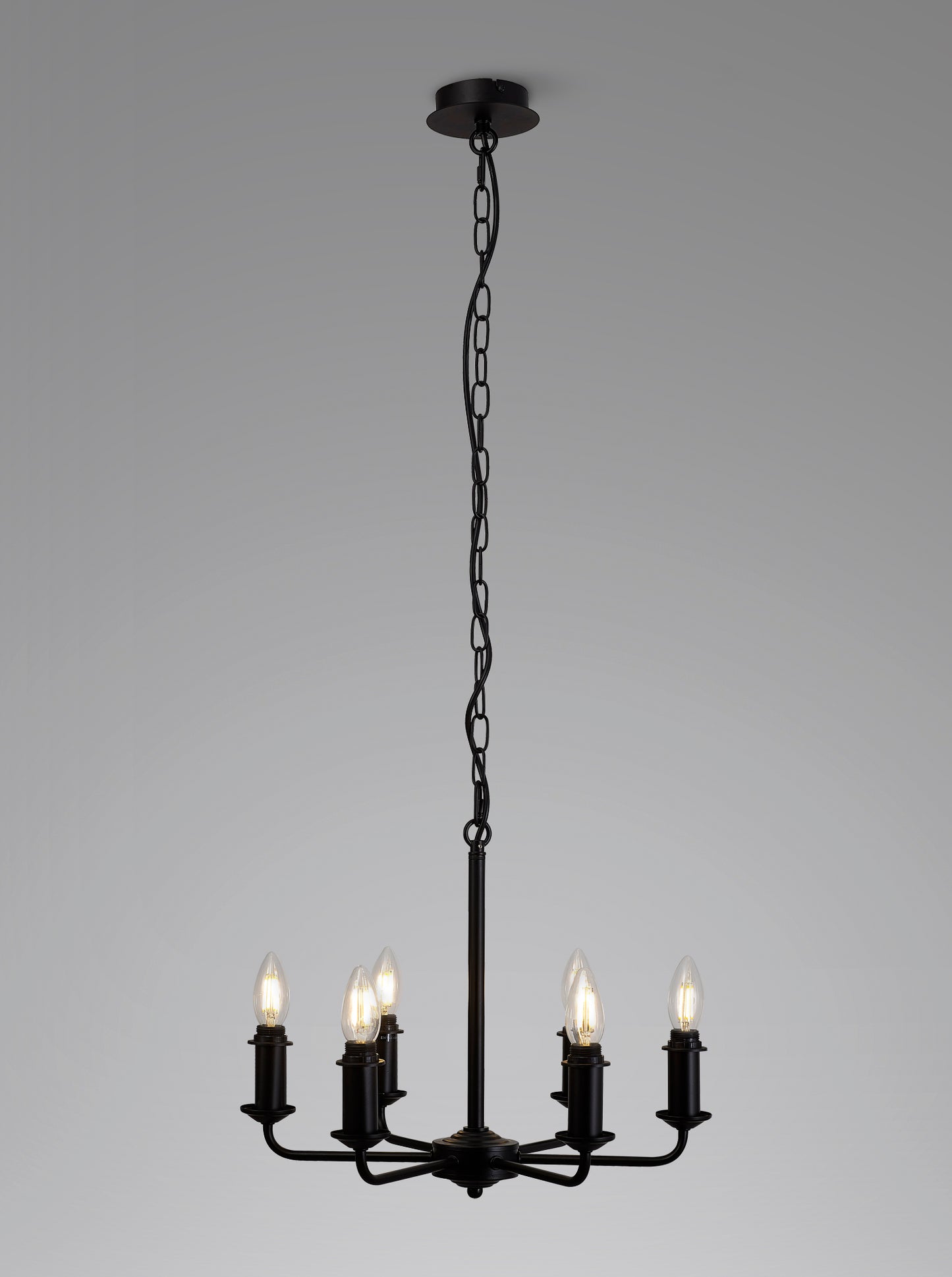 Banyan 6 Light Armed Traditional Candelabra E14   (Deco D0671)