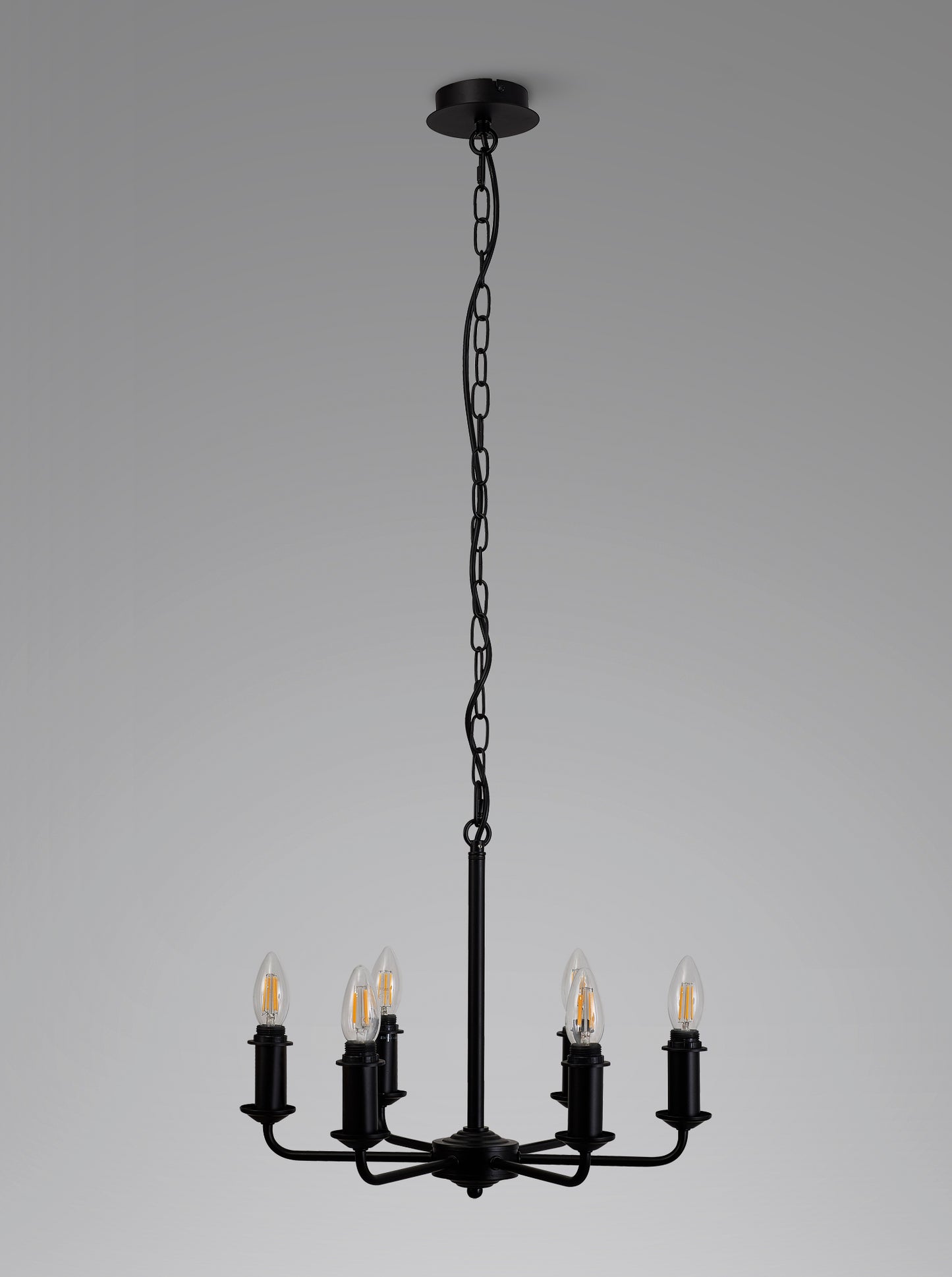 Banyan 6 Light Armed Traditional Candelabra E14   (Deco D0671)