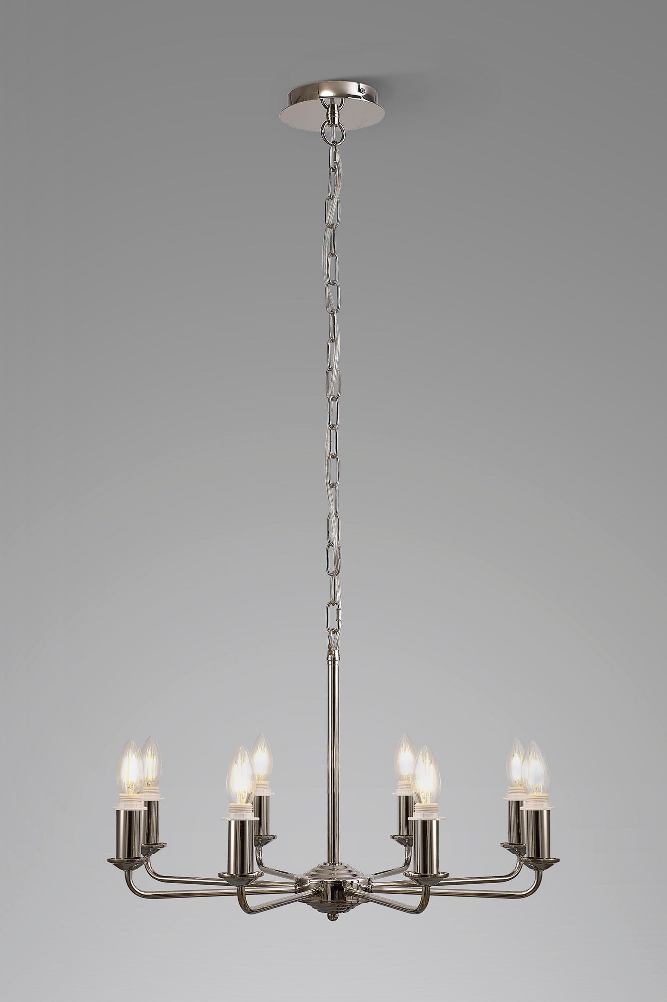 Banyan 8 Light Traditional Armed Chandelier E14  (Deco D0677)