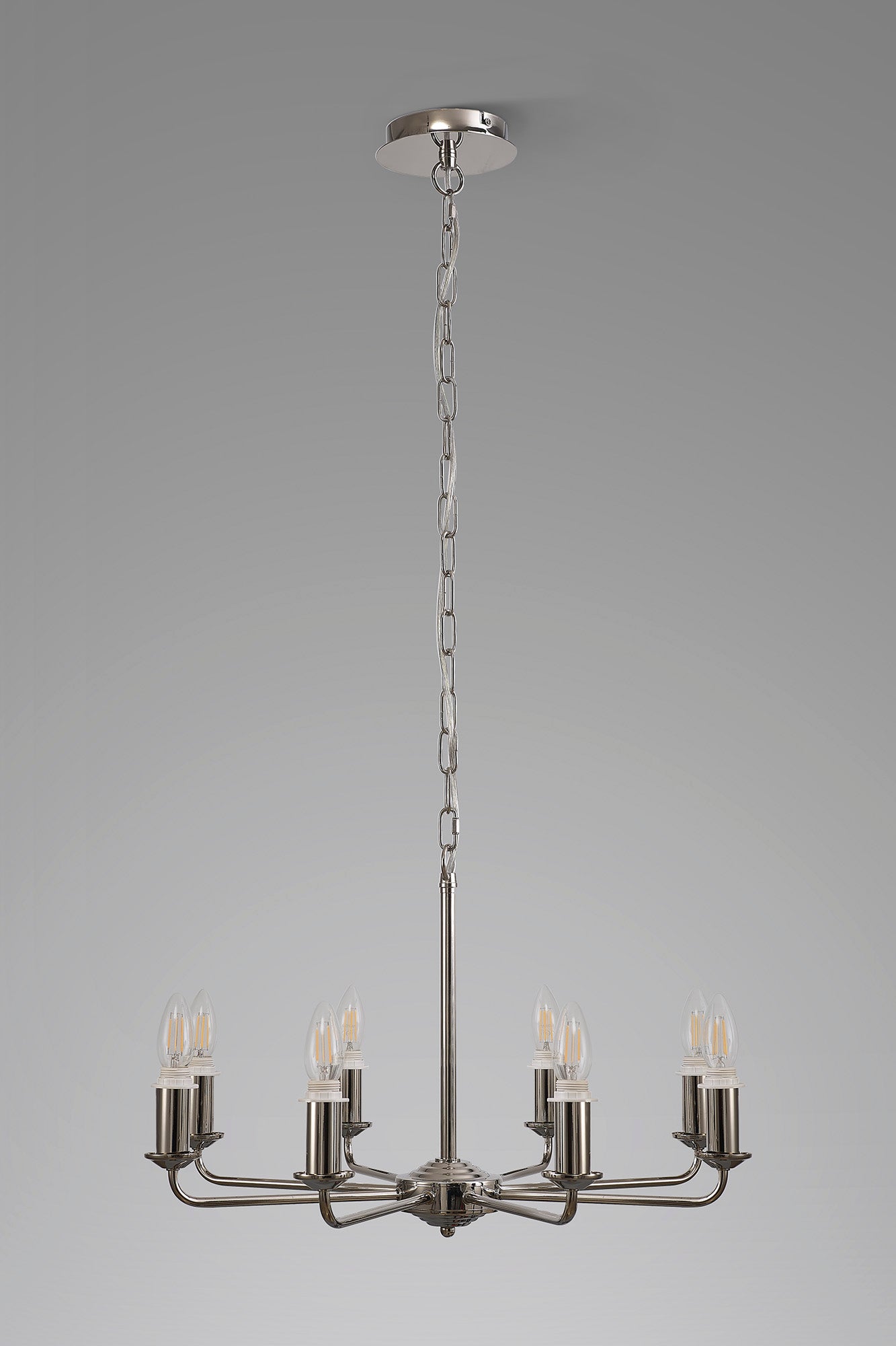 Banyan 8 Light Traditional Armed Chandelier E14  (Deco D0677)