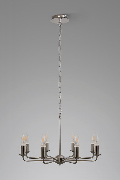 Banyan 8 Light Traditional Armed Chandelier E14  (Deco D0677)