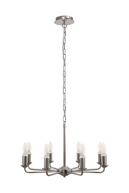 Banyan 8 Light Traditional Armed Chandelier E14  (Deco D0677)