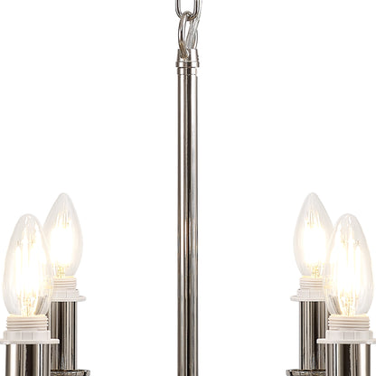 Banyan 8 Light Traditional Armed Chandelier E14  (Deco D0677)