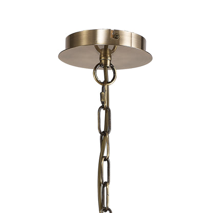 Banyan 8 Light Traditional Armed Chandelier E14  (Deco D0677)