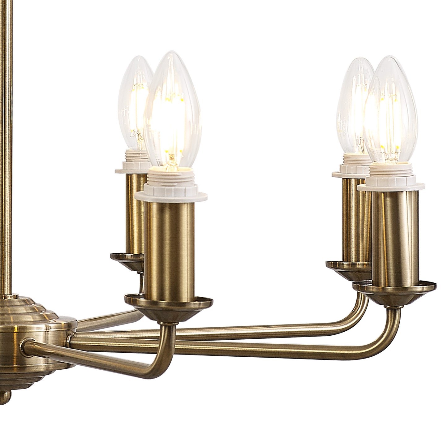 Banyan 8 Light Traditional Armed Chandelier E14  (Deco D0677)