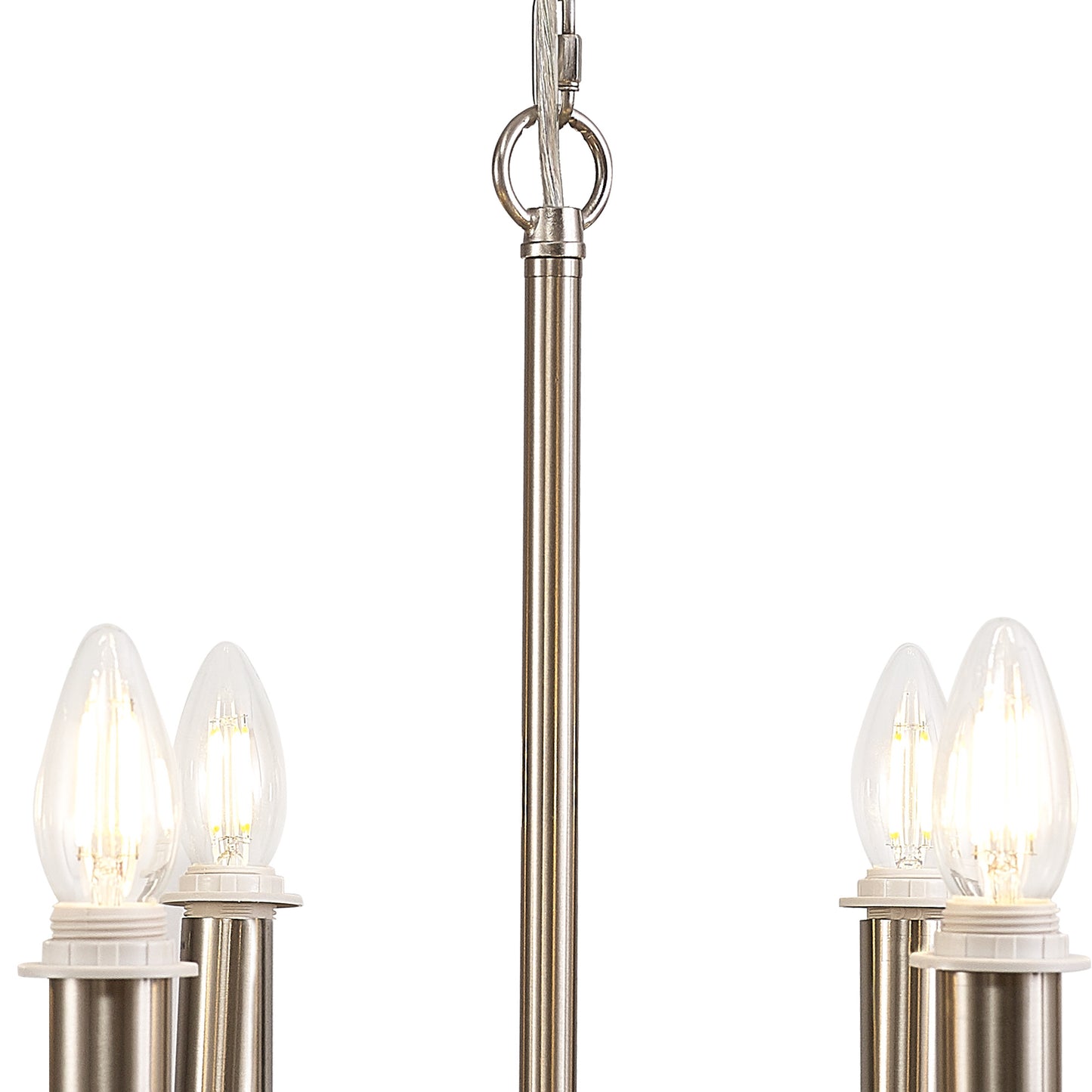 Banyan 8 Light Traditional Armed Chandelier E14  (Deco D0677)