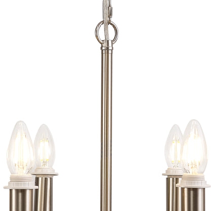 Banyan 8 Light Traditional Armed Chandelier E14  (Deco D0677)