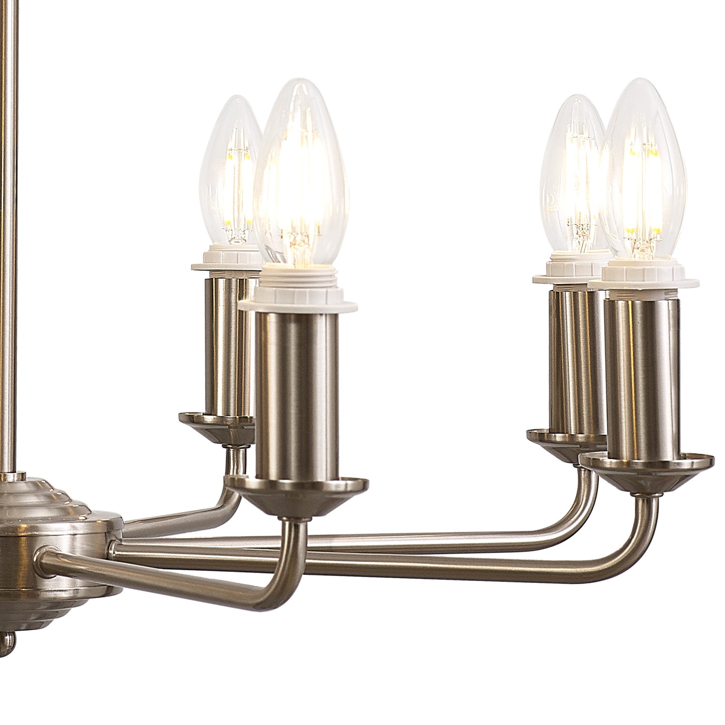 Banyan 8 Light Traditional Armed Chandelier E14  (Deco D0677)