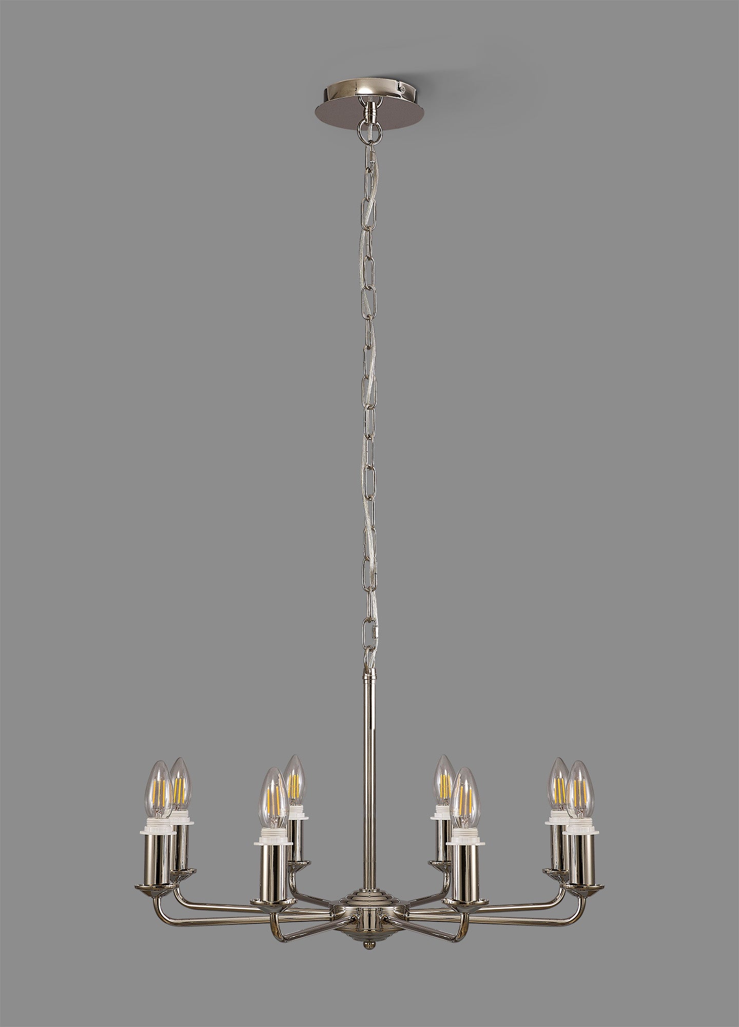 Banyan 8 Light Traditional Armed Chandelier E14  (Deco D0677)