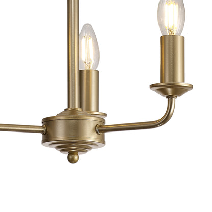 Banyan 3 Light E14 Candleabra NOT inc Shade  (Deco D0354)