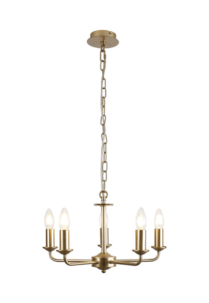 Banyan 5 Light Multi Armed Fitting with E14 Lampholders, NOT inc shade  (Deco D0358)