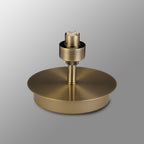 Luminosity Designs - Baron 1 Light G9 Small Touch Switch Table Lamp Without Shade, For A Vast Range Of Glass Shades - Luminosity Designs Ltd