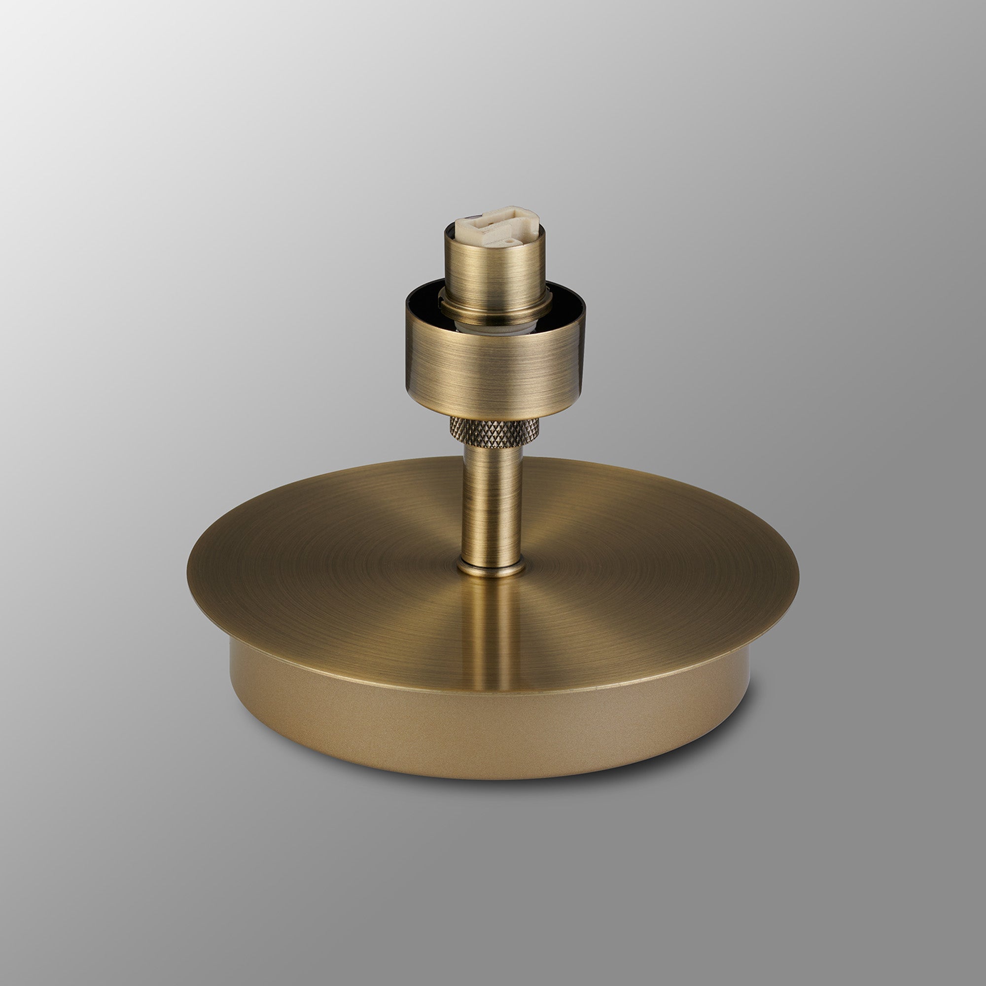 Luminosity Designs - Baron 1 Light G9 Small Touch Switch Table Lamp Without Shade, For A Vast Range Of Glass Shades - Luminosity Designs Ltd