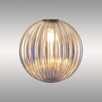 Luminosity Designs Ltd - Baron 15cm Segment (AL) Round Globe Glass Shade for G9 Fittings - Luminosity Designs Ltd